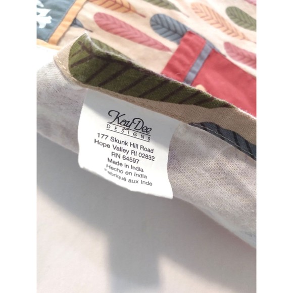 Kay Dee Designs Turkey Gobble Thanksgiving Kitchen Apron Pockets Embroidered - Picture 6 of 10